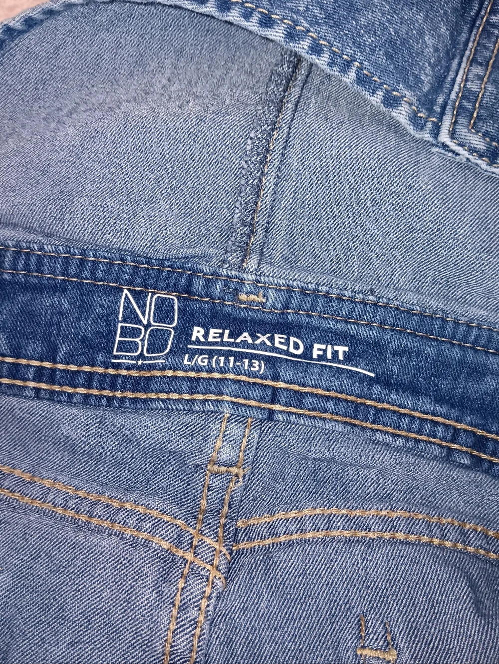 Denim Short Overalls - Blue Women’s Jeans - Picture 3 of 4